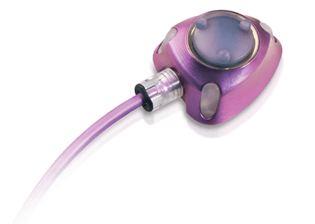 Triangular powerport portacath